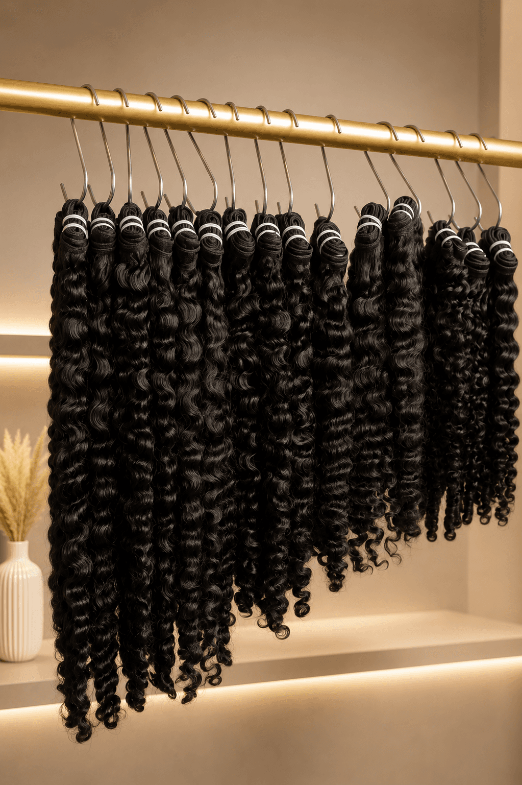 Raw Hair Ondulé Noir Naturel