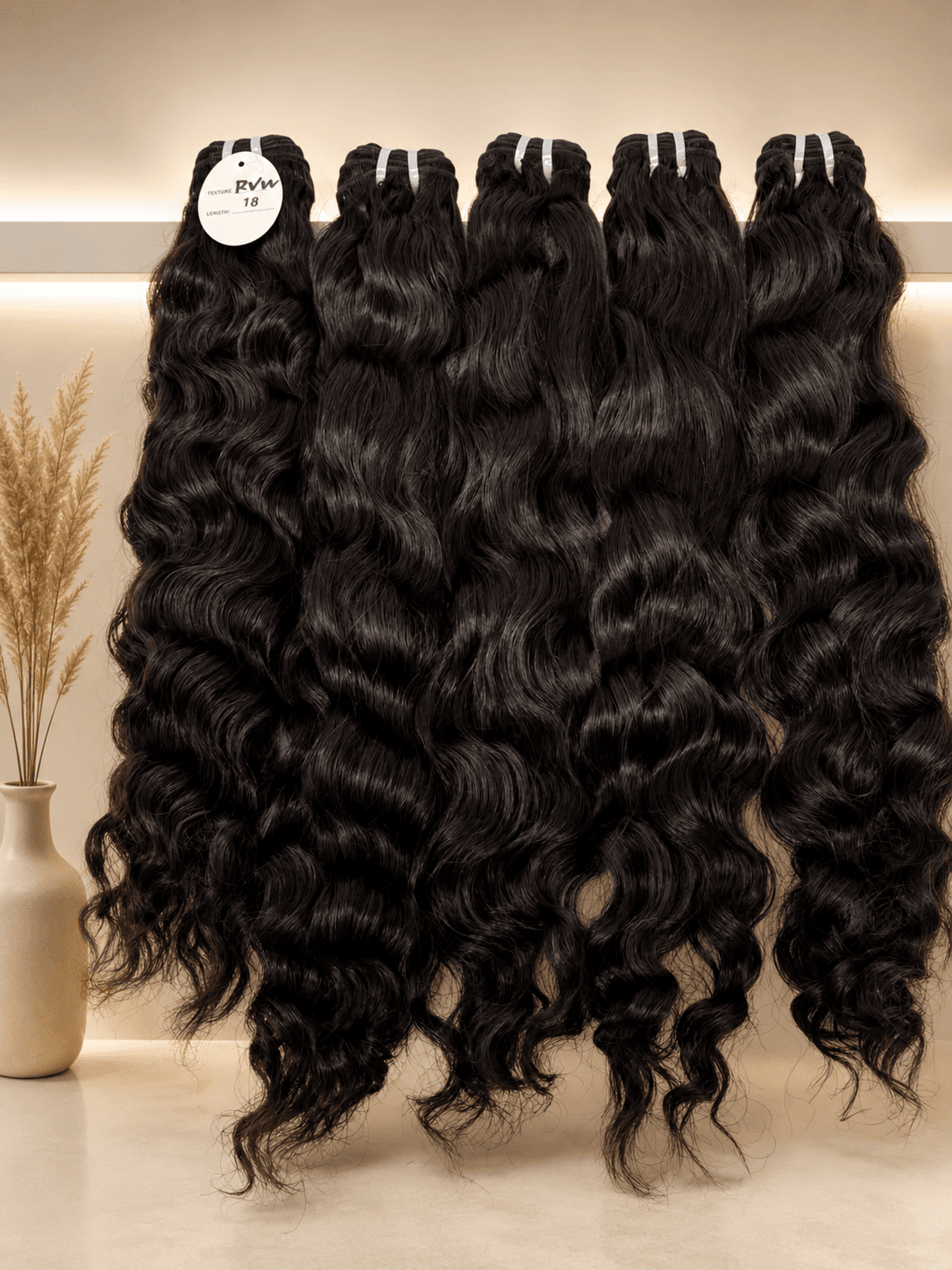 Raw Hair Ondulé Noir Naturel Vietnam