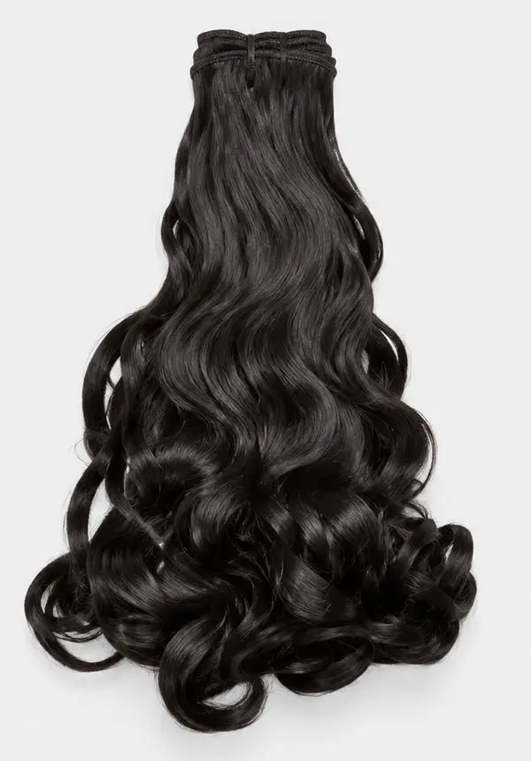 Wavy Weave Defined Curls Natural Black