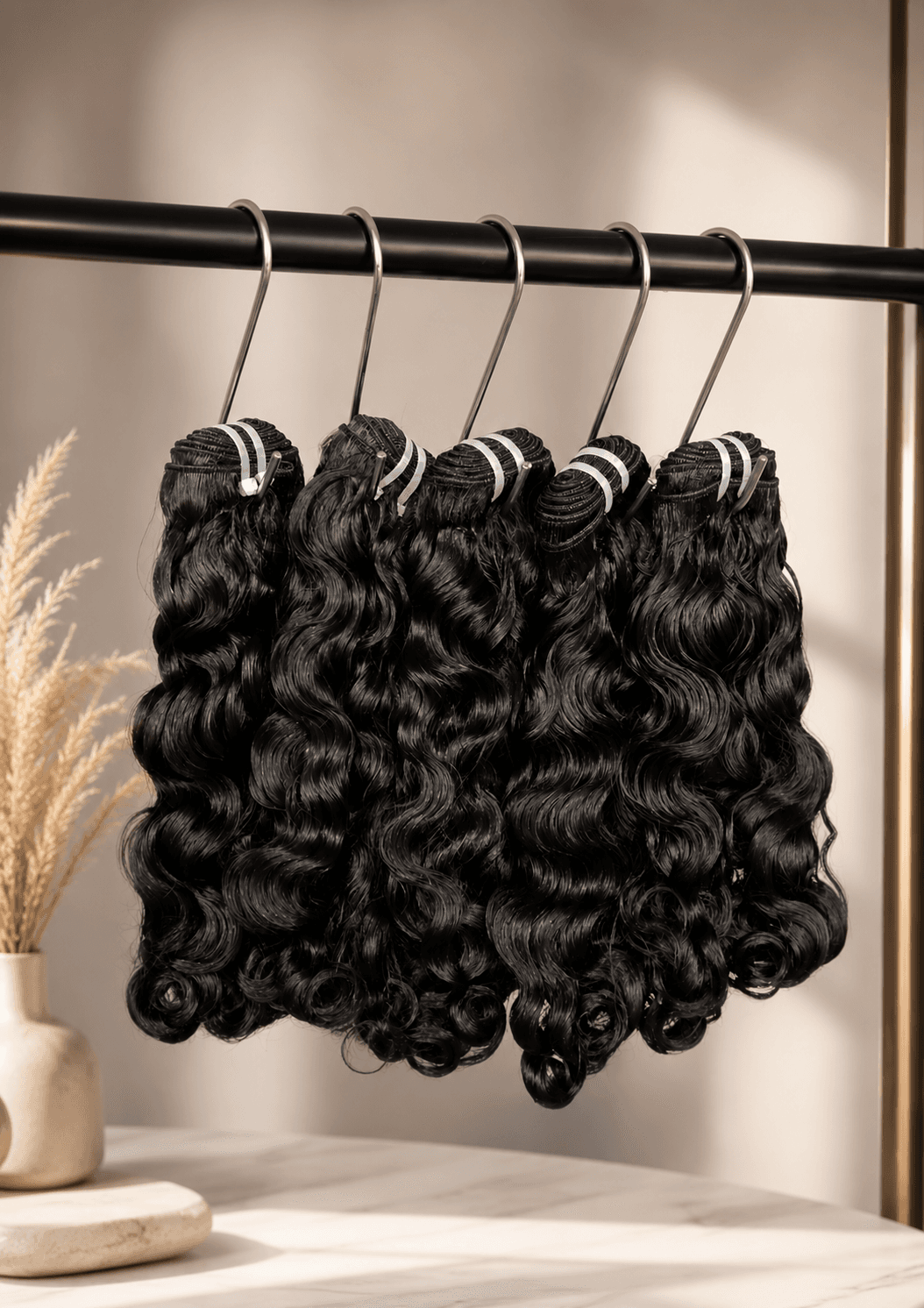 Raw Hair Ondulé Noir Naturel