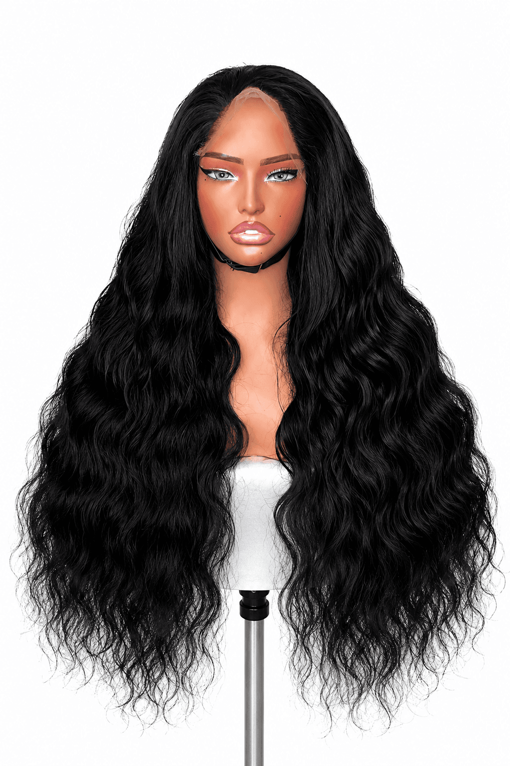 Ondulée Noire Naturelle Lace Front